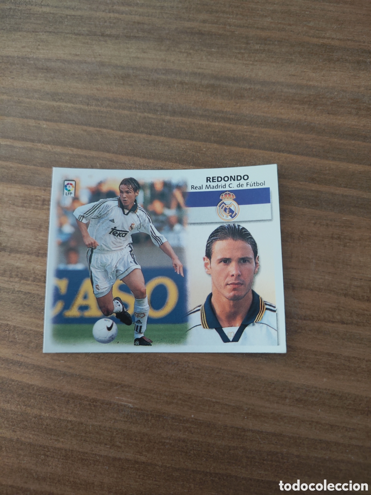 Cromos de f&uacute;tbol: Este 99 00 sin pegar Real Madrid Redondo