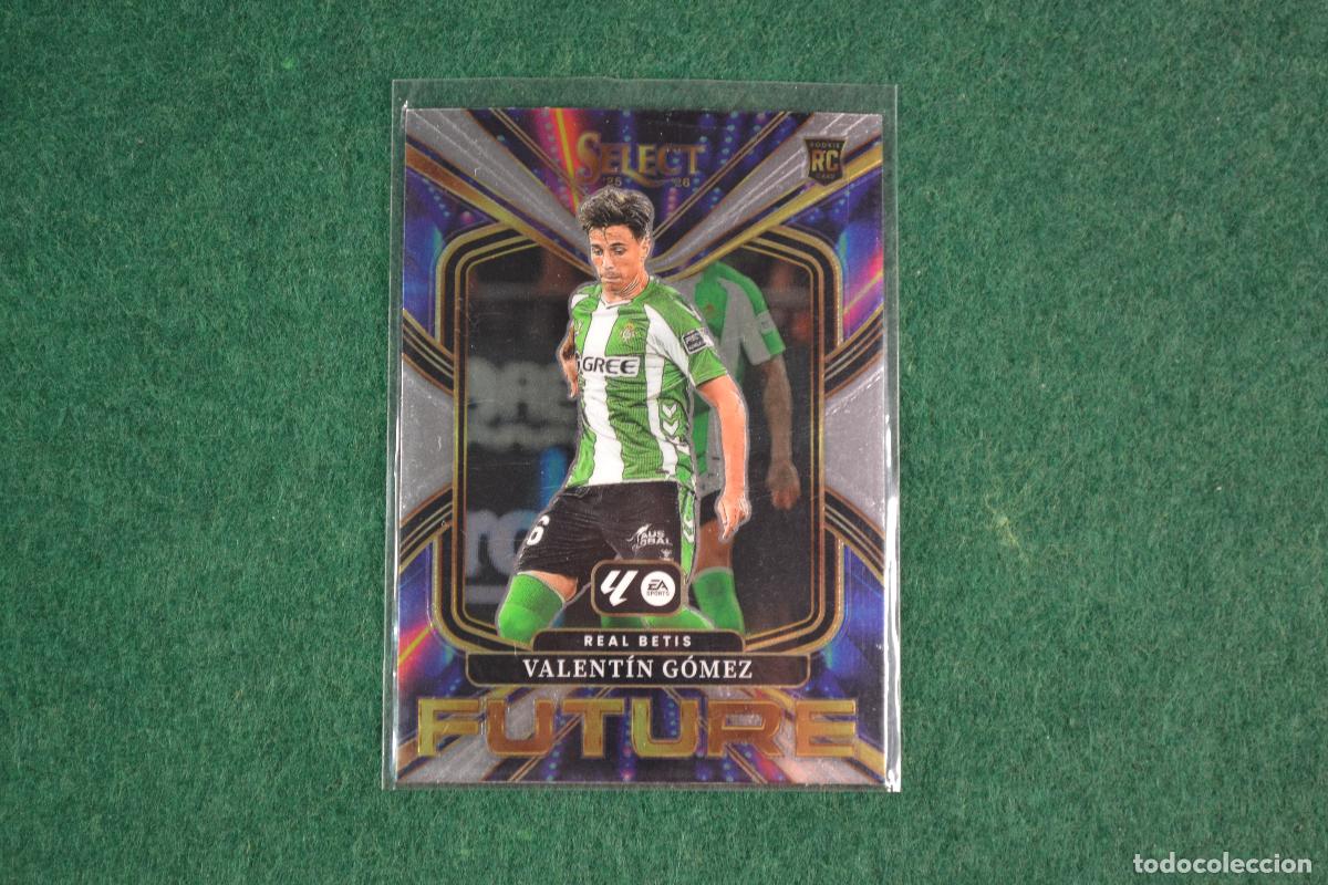 Cromos de f&uacute;tbol: PANINI SELECT LA LIGA 2025-26 - VALENTIN GOMEZ (REAL BETIS) INSERT FUTURE