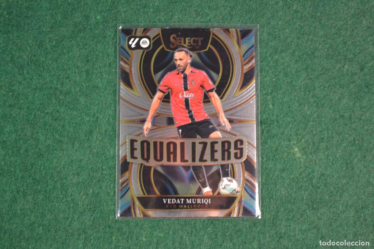 Cromos de f&uacute;tbol: PANINI SELECT LA LIGA 2025-26 - VEDAT MURIQI (RCD MALLORCA) INSERT EQUALIZERS