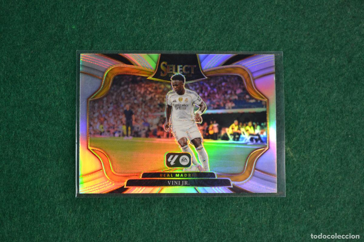 Cromos de f&uacute;tbol: PANINI SELECT LA LIGA 2025-26 - 233 VINI JR (REAL MADRID) PARALELA SILVER