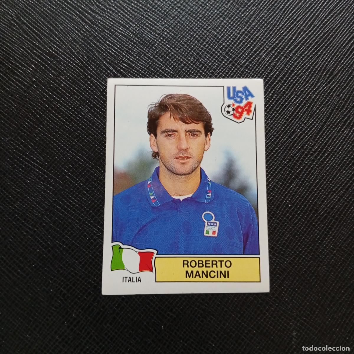 Cromos de f&uacute;tbol: 316 ROBERTO MANCINI ITALIA PANINI MUNDIAL USA 94 CROMO FUTBOL 94 - SIN PEGAR - A57 PG154