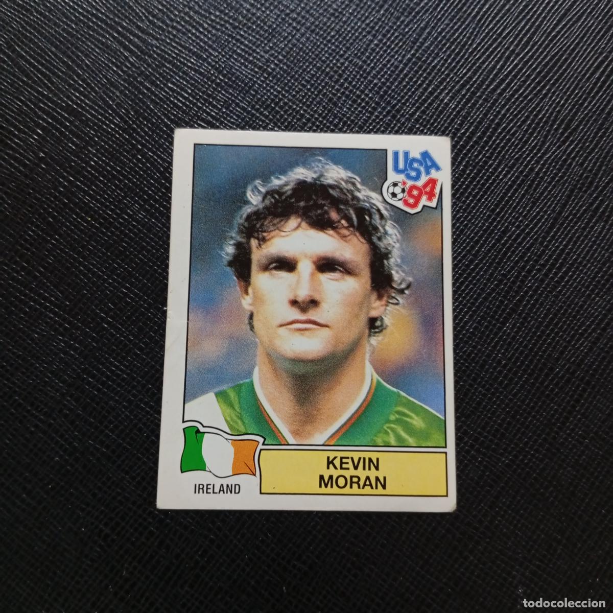 Cromos de f&uacute;tbol: 323 KEVIN MORAN IRLANDA PANINI MUNDIAL USA 94 CROMO FUTBOL 94 - SIN PEGAR - A57 PG154