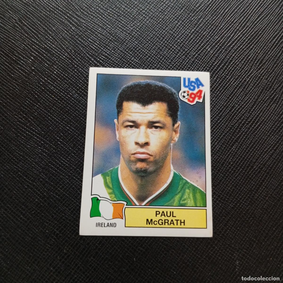 Cromos de f&uacute;tbol: 327 PAUL McGRATH IRLANDA PANINI MUNDIAL USA 94 CROMO FUTBOL 94 - SIN PEGAR - A57 PG163