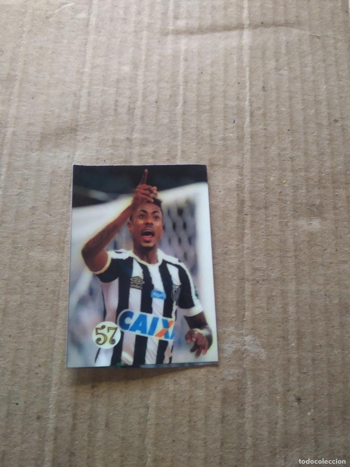 Cromos de f&uacute;tbol: 57 SANTOS CROMO FUTBOL LIGA BRASIL BRASILEIRAO