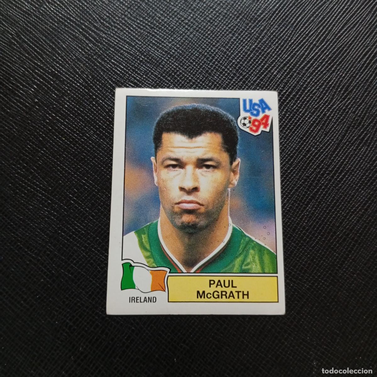 Cromos de f&uacute;tbol: 327 PAUL McGRATH IRLANDA PANINI MUNDIAL USA 94 CROMO FUTBOL 1994 - SIN PEGAR - A57 PG172
