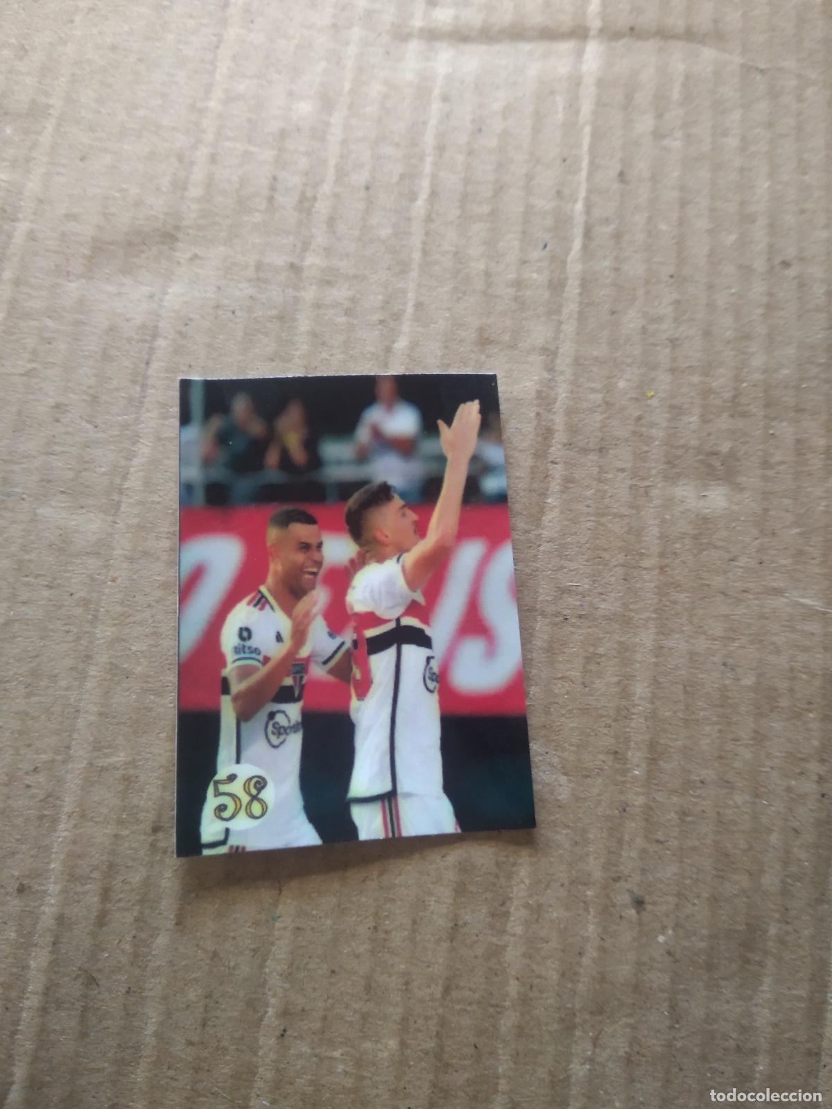 Cromos de f&uacute;tbol: 58 SAO PAULO CROMO FUTBOL LIGA BRASIL BRASILEIRAO