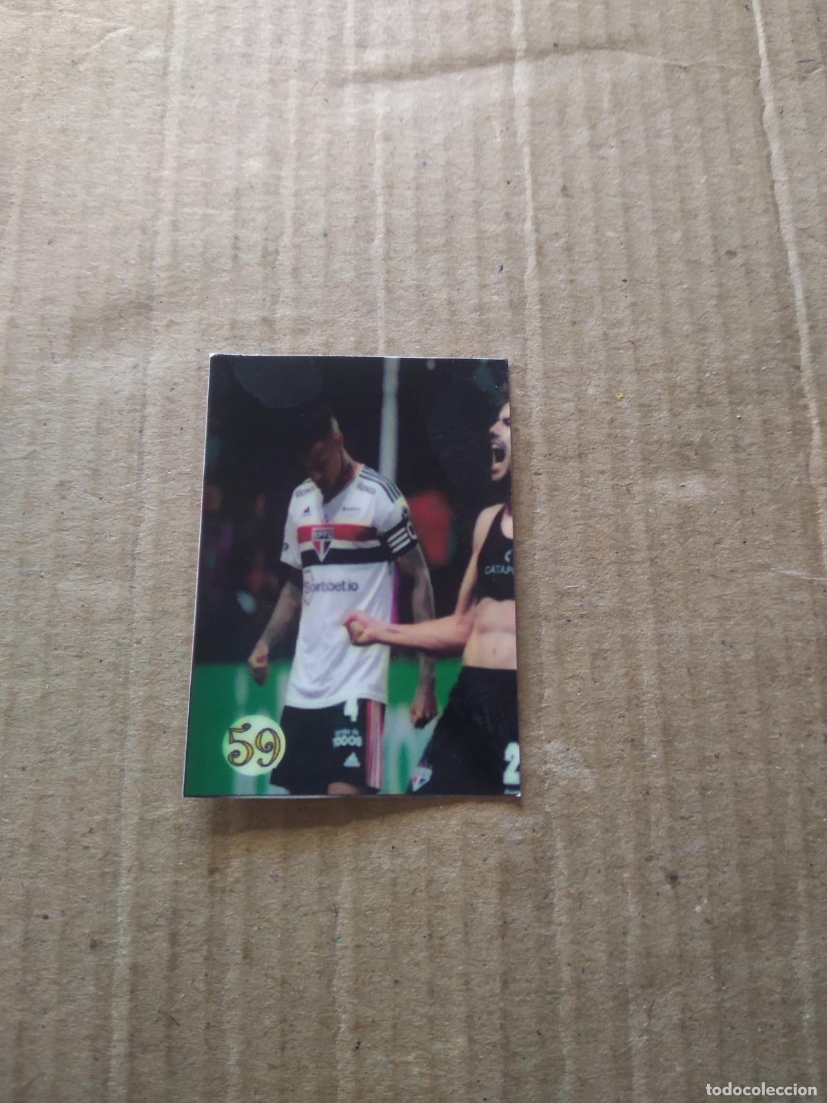 Cromos de f&uacute;tbol: 59 SAO PAULO CROMO FUTBOL LIGA BRASIL BRASILEIRAO