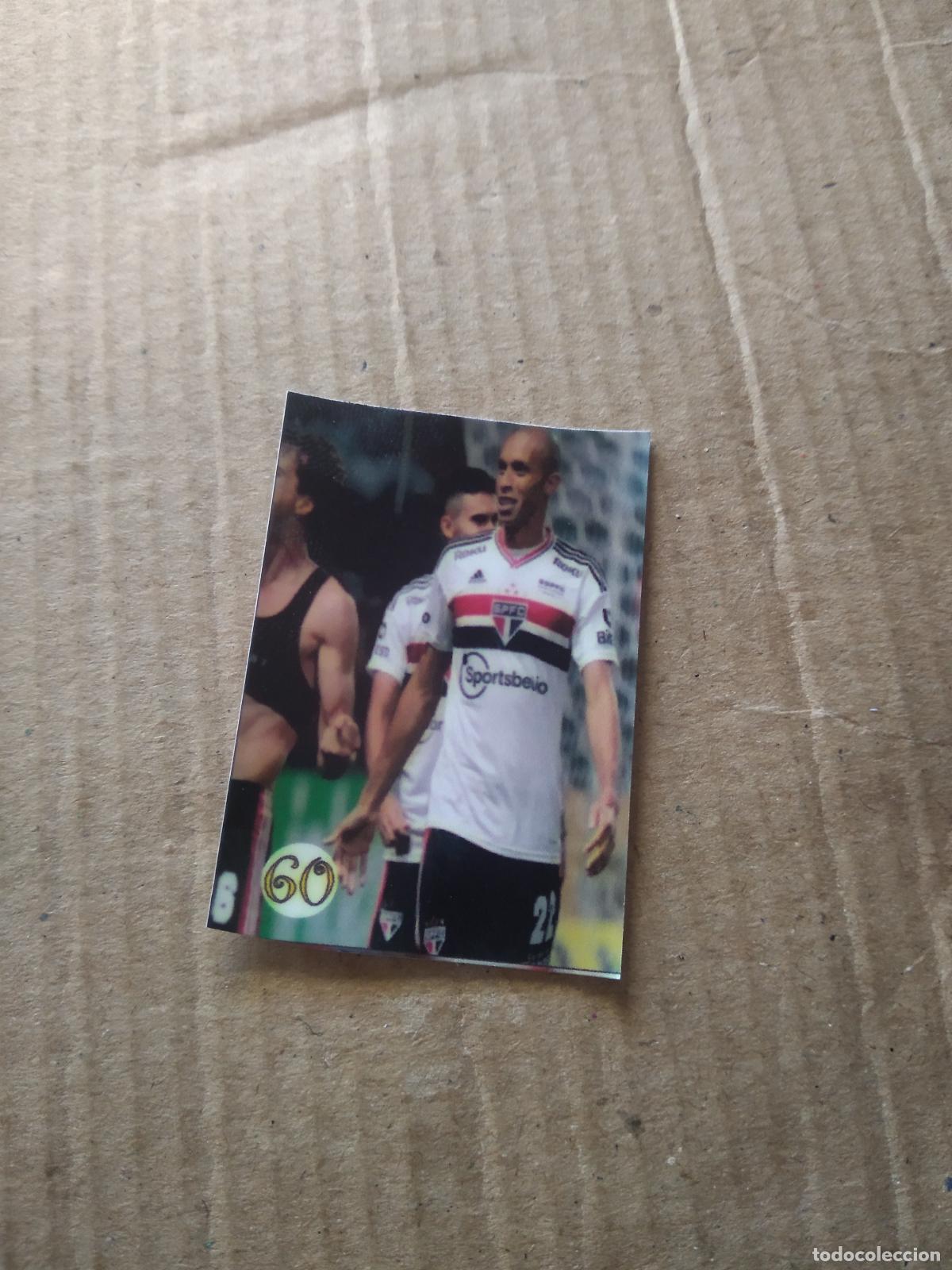 Cromos de f&uacute;tbol: 60 MIRANDA SAO PAULO CROMO FUTBOL LIGA BRASIL BRASILEIRAO
