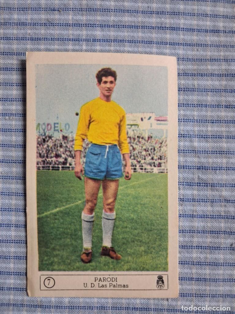 Figurine di Calcio: Cromo Liga 1959 1960. Parodi. U. D. Las Palmas. N&ordm; 7. Editorial Ferca. Sin uso. Ver imagen.