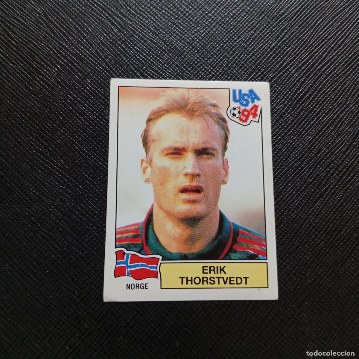 Cromos de Futebol: 340 ERIK THORSTVEDT NORUEGA PANINI MUNDIAL USA 94 CROMO FUTBOL 1994 - SIN PEGAR - A57 PG208