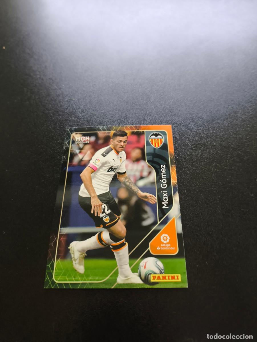 Cromos de f&uacute;tbol: 306 Maxi G&oacute;mez VALENCIA PANINI LIGA MEGACRACKS MGK 2020 2021 20 21 NO ESTE ADRENALYN