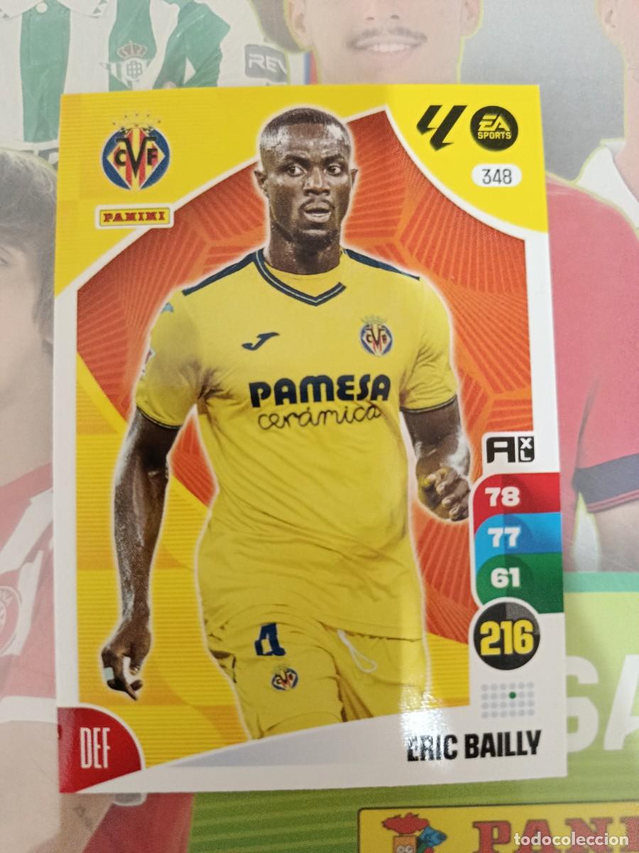 Cromos de f&uacute;tbol: Adrenalyn 24/25. 348- Eric Bailly. Villarreal.