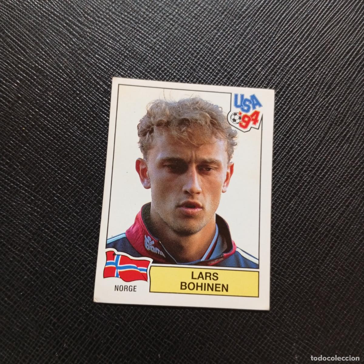Cromos de f&uacute;tbol: 354 LARS BOHINEN NORUEGA PANINI MUNDIAL USA 94 CROMO FUTBOL 1994 - SIN PEGAR - A57 PG235