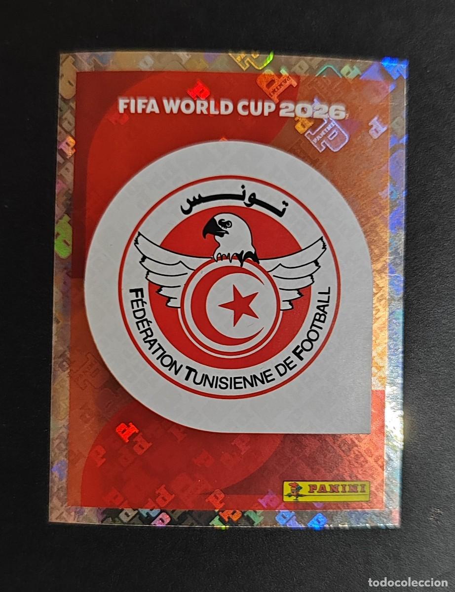 Cromos de f&uacute;tbol: FIFA WORLD CUP 2026 STICKER ESCUDO TUNEZ # TUN1 PANINI