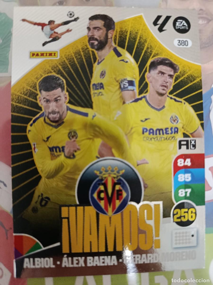 Cromos de f&uacute;tbol: Adrenalyn 24/25. 380- Vamos. Villarreal.