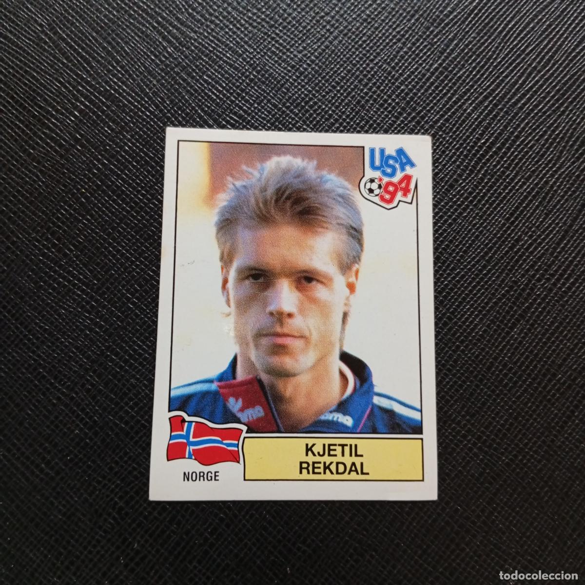 Cromos de Futebol: 352 KJETIL REDKAL NORUEGA PANINI MUNDIAL USA 94 CROMO FUTBOL 1994 - SIN PEGAR - A57 PG235