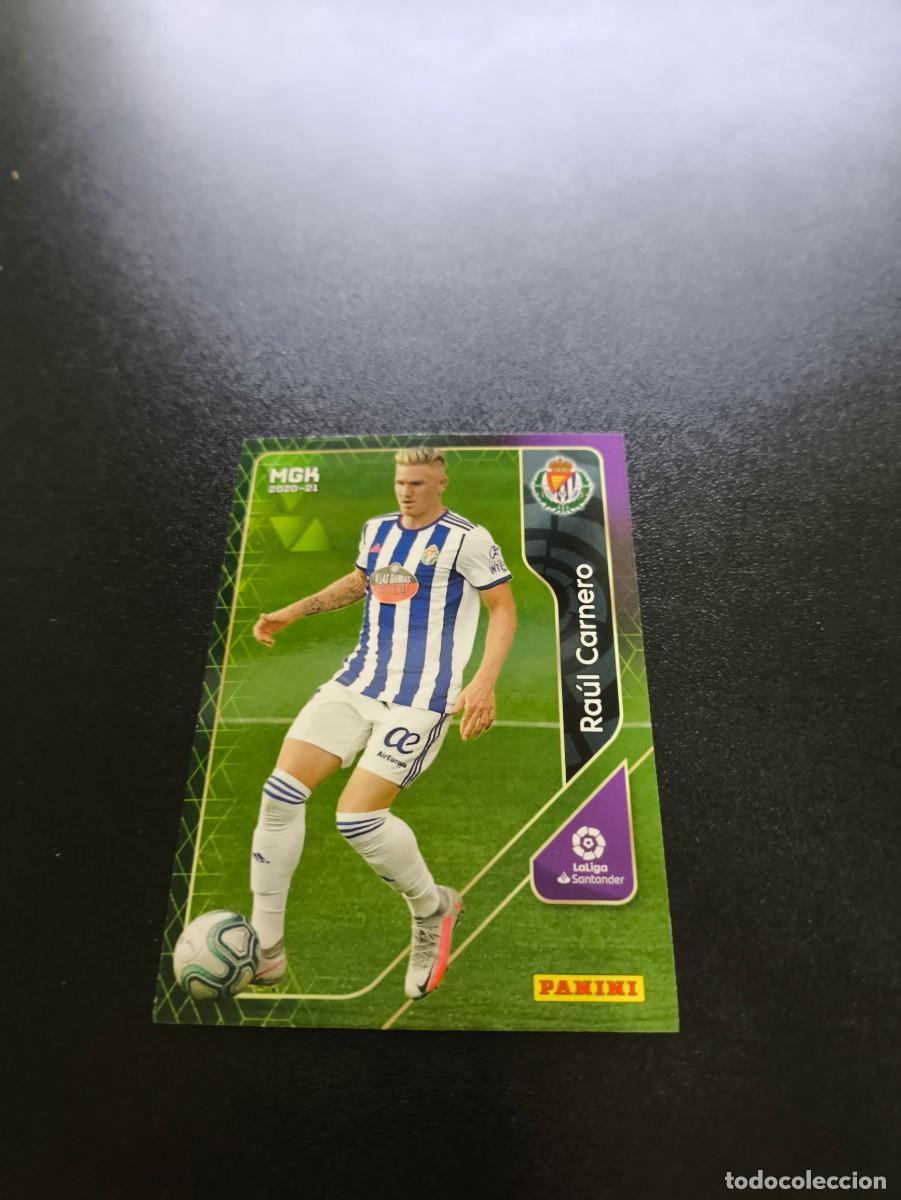 Football Stickers: 315 Ra&uacute;l Carnero VALLADOLID PANINI LIGA MEGACRACKS MGK 2020 2021 20 21 NO ESTE ADRENALYN