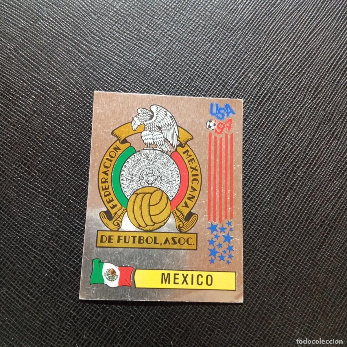 Cromos de Futebol: 363 ESCUDO MEXICO PANINI MUNDIAL USA 94 CROMO FUTBOL 1994 - SIN PEGAR - A57 PG244