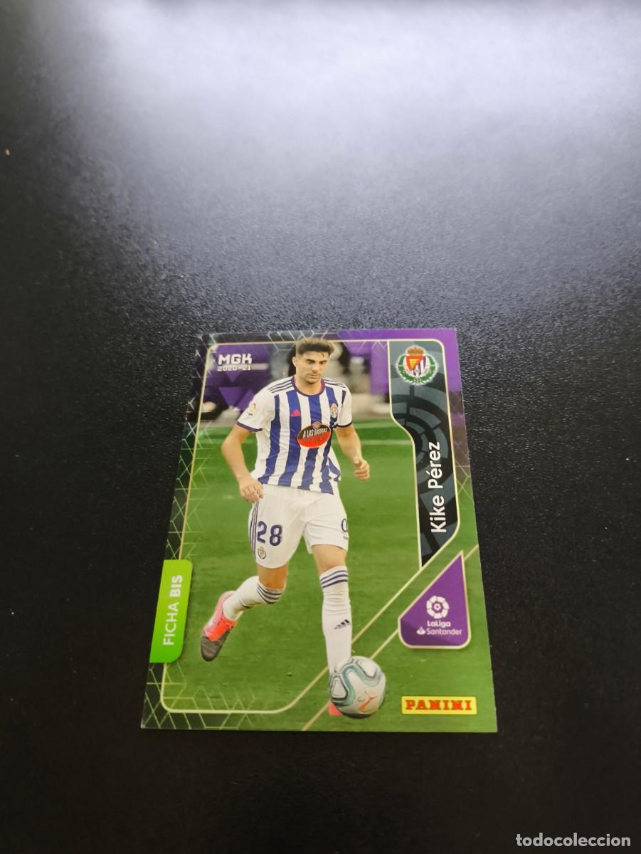 Cromos de f&uacute;tbol: 318 BIS Kike Perez VALLADOLID PANINI LIGA MEGACRACKS MGK 2020 2021 20 21 NO ESTE ADRENALYN