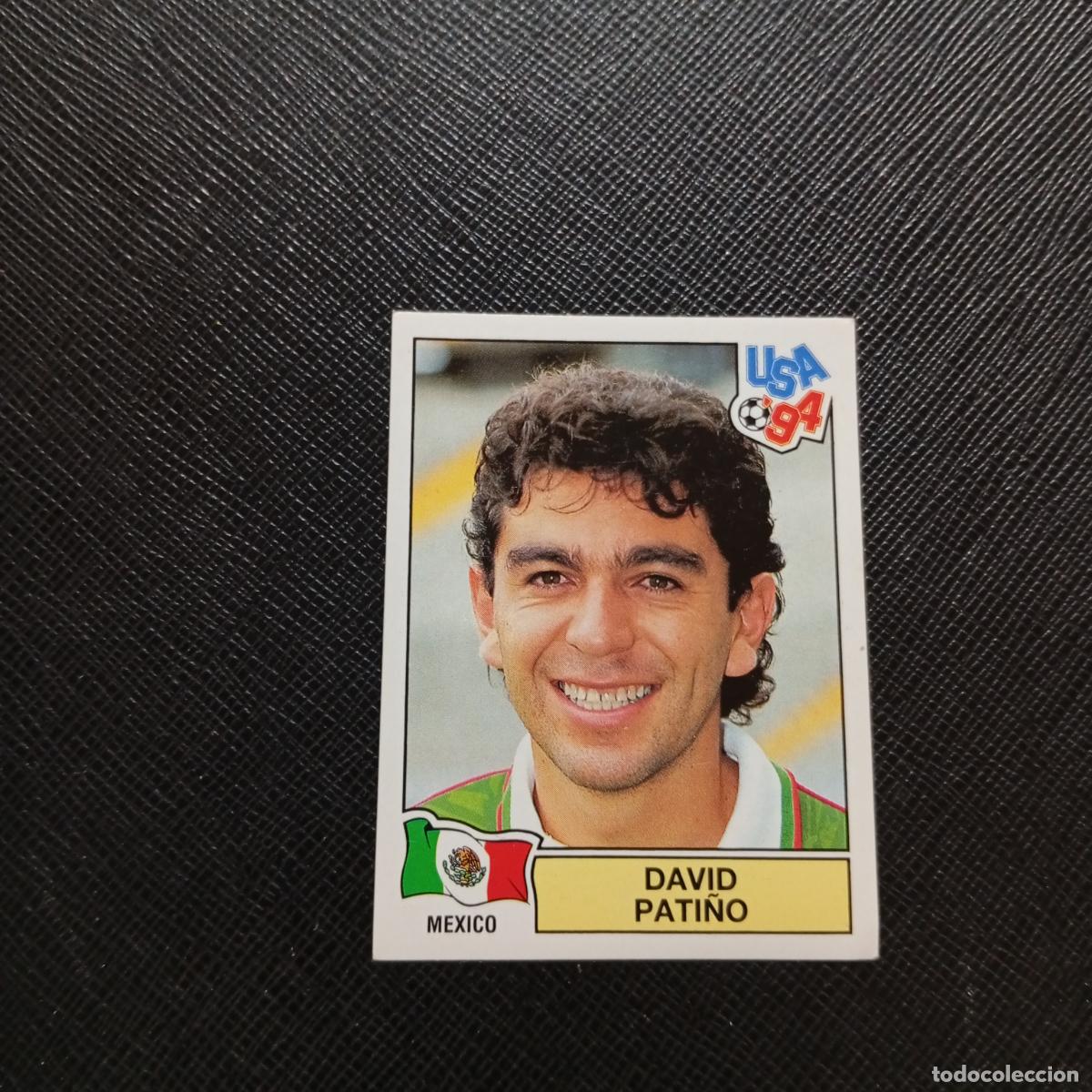 Cromos de f&uacute;tbol: 367 DAVID PATI&Ntilde;O MEXICO PANINI MUNDIAL USA 94 CROMO FUTBOL 1994 - SIN PEGAR - A57 PG253
