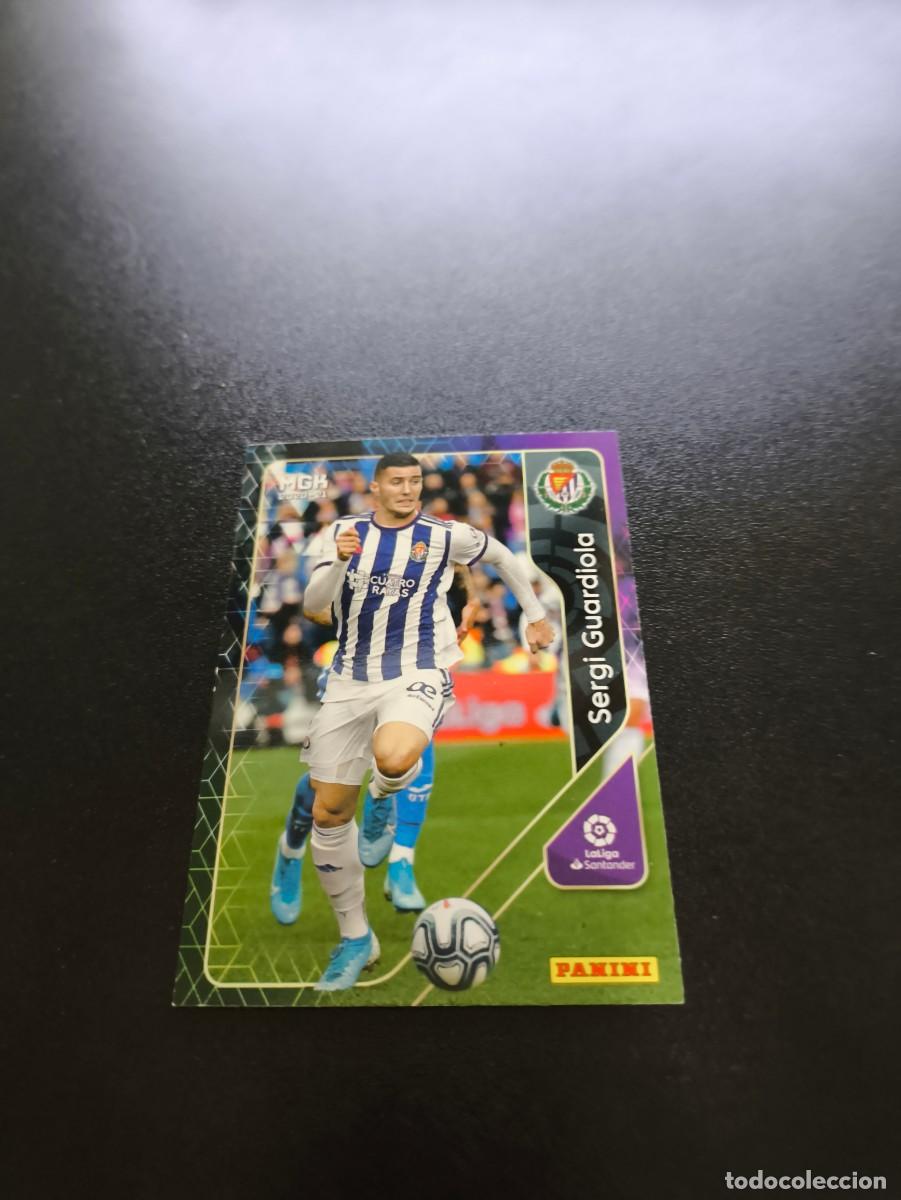 Cromos de f&uacute;tbol: 323 Sergi Guardiola VALLADOLID PANINI LIGA MEGACRACKS MGK 2020 2021 20 21 NO ESTE ADRENALYN
