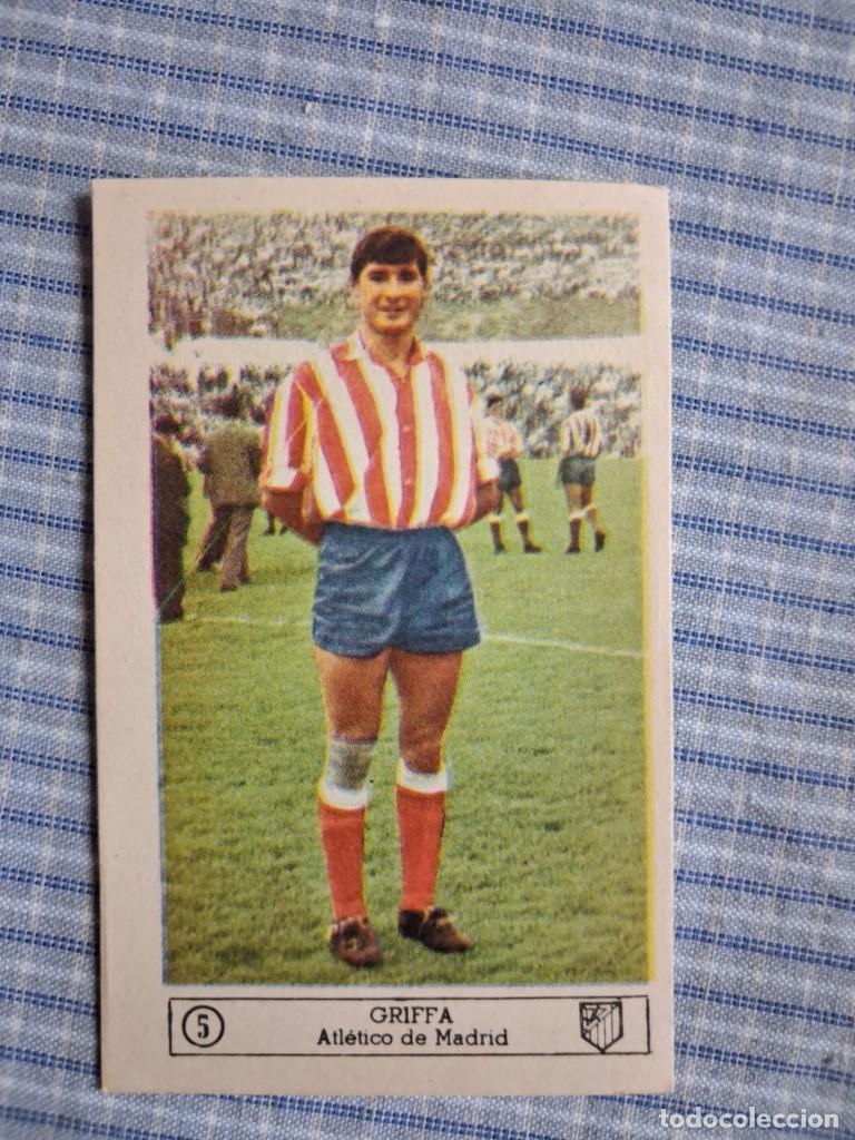 Cromos de f&uacute;tbol: Cromo Liga 1959 1960. Griffa. Atl&eacute;tico de Madrid. N&ordm; 5. Editorial Ferca. Sin uso. Ver imagen