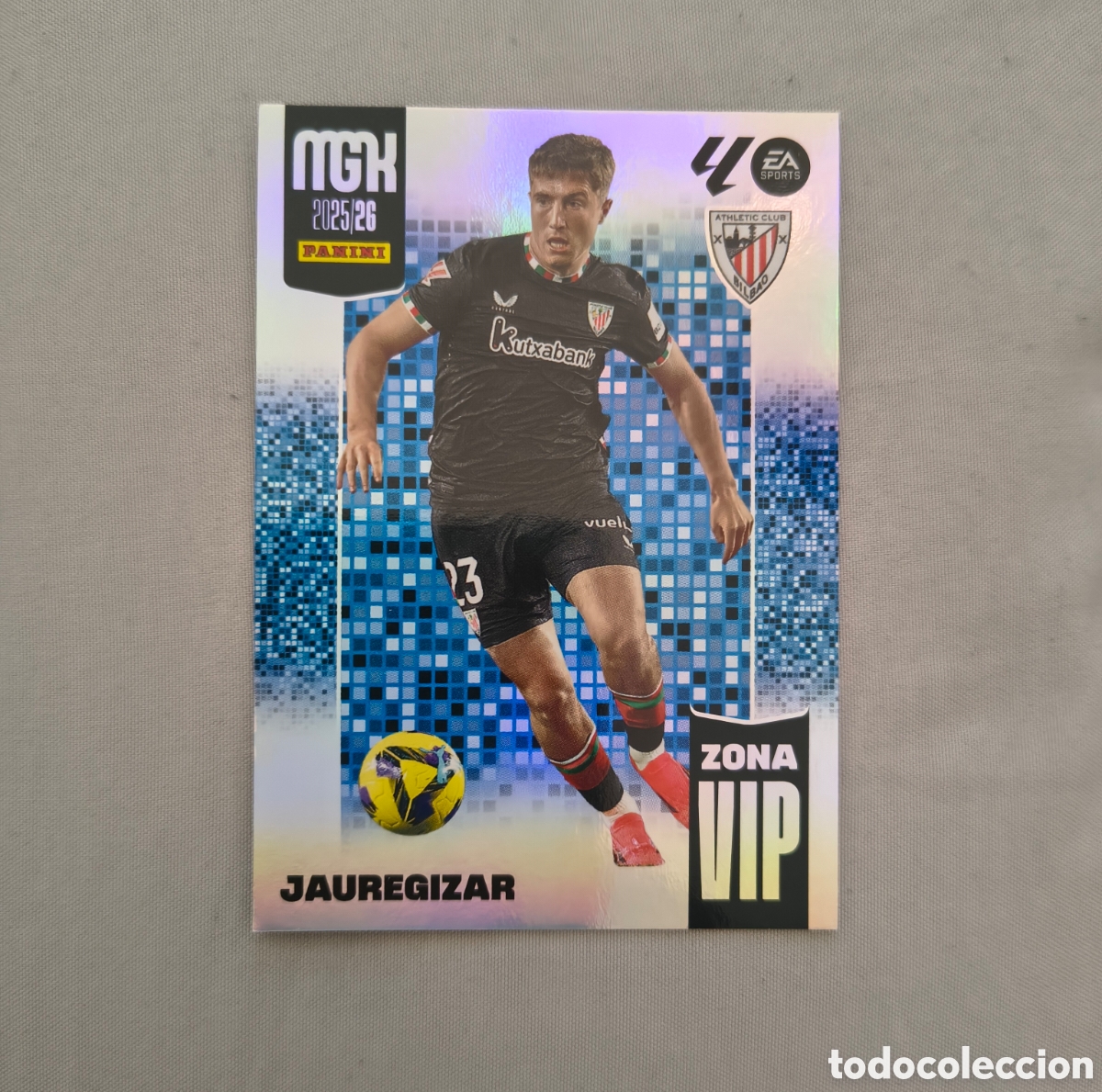 Cromos de f&uacute;tbol: LALIGA MEGACRACKS 2025 2026 EA SPORTS 25 26 ALBUM PANINI LALIGA ZONA VIP N 397 JAUREGIZAR ATHLETIC C