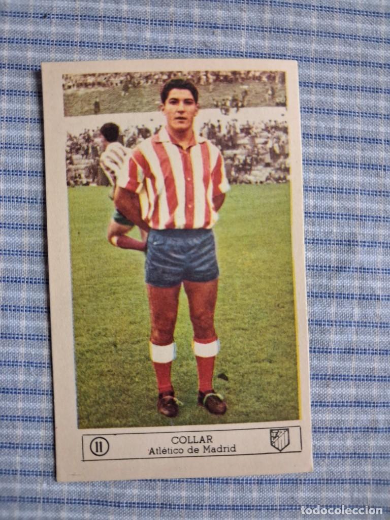 Cromos de f&uacute;tbol: Cromo Liga 1959 1960. Collar. Atl&eacute;tico de Madrid. N&ordm; 11. Editorial Ferca. Sin uso. Ver imagen