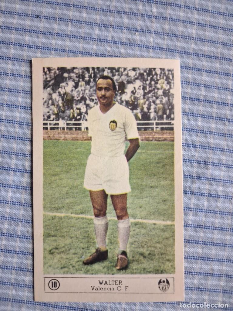 Figurine di Calcio: Cromo Liga 1959 1960. Walter. Valencia C.F. N&ordm; 10. Editorial Ferca. Sin uso. Ver imagen