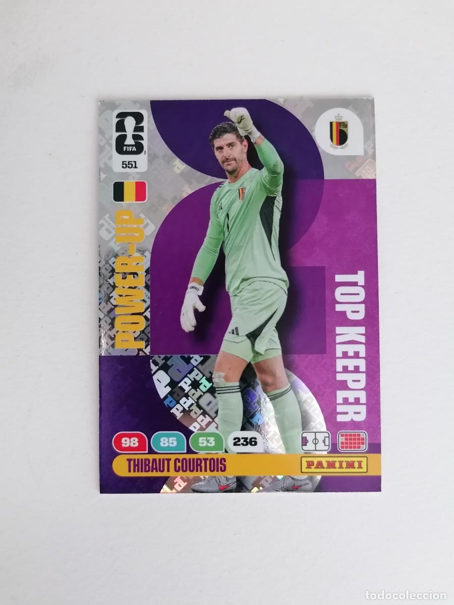 Cromos de f&uacute;tbol: 551 THIBAUT COURTOIS Top Keeper World Cup 2026 Adrenalyn XL Panini