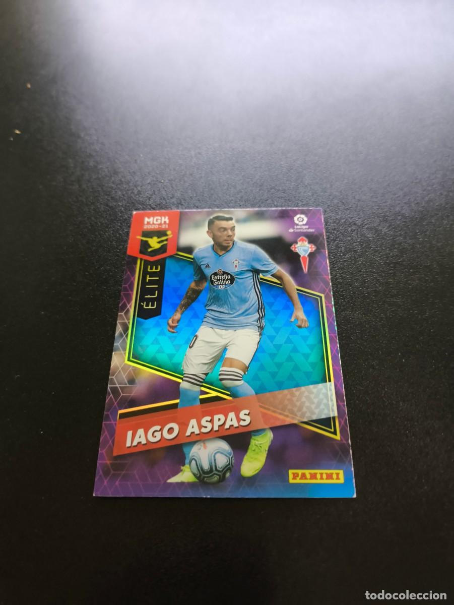 Figurine di Calcio: 372 Iago Aspas CELTA ELITE PANINI LIGA MEGACRACKS MGK 2020 2021 20 21 NO ESTE ADRENALYN