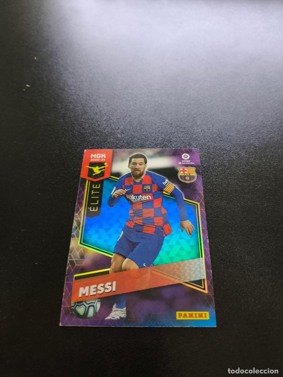 Figurine di Calcio: 378 Lionel Messi BARCELONA ELITE PANINI LIGA MEGACRACKS MGK 2020 2021 20 21 NO ESTE ADRENALYN