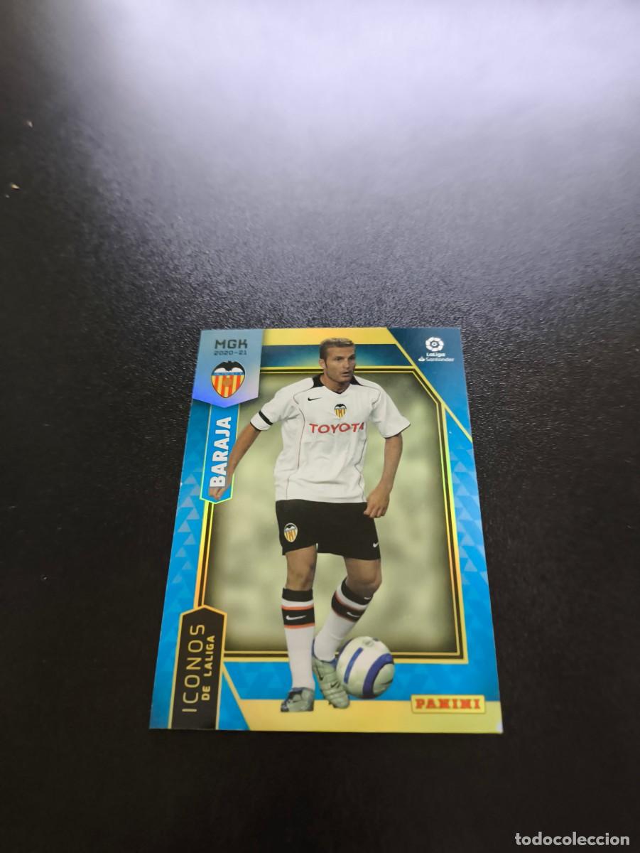 Fu&szlig;ball-Sticker: 390 Ruben Baraja VALENCIA ICONOS PANINI LIGA MEGACRACKS MGK 2020 2021 20 21 NO ESTE