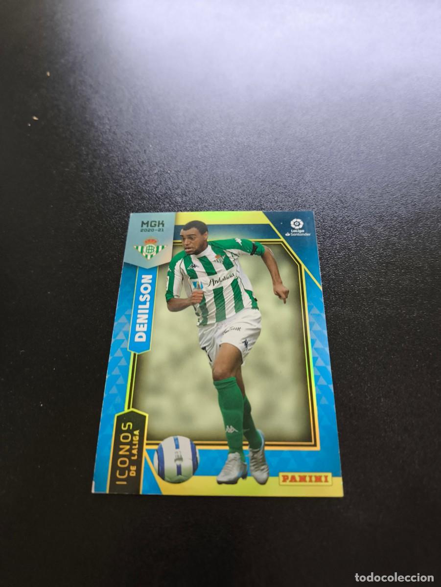 Cromos de f&uacute;tbol: 394 Denilson REAL BETIS ICONOS PANINI LIGA MEGACRACKS MGK 2020 2021 20 21 NO ESTE