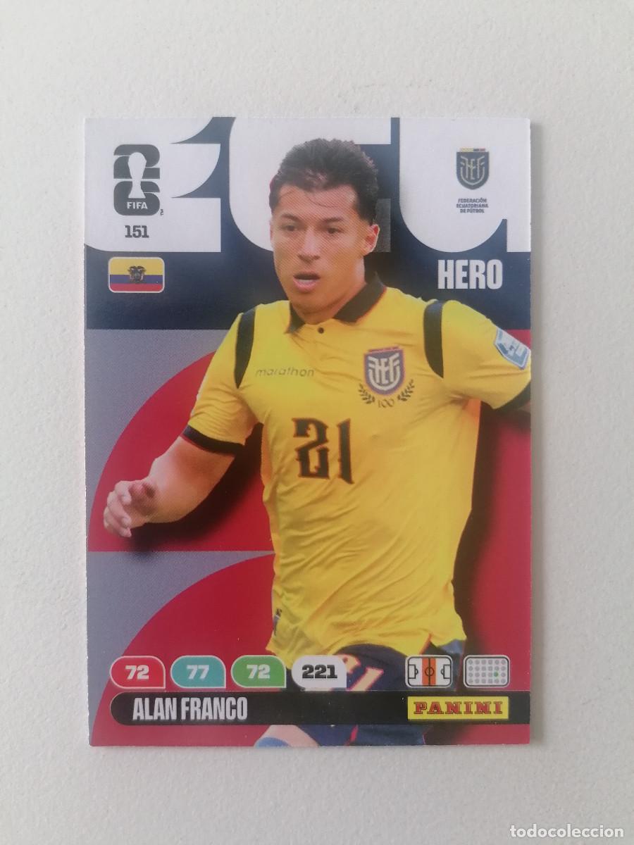 Cromos de f&uacute;tbol: 151 ALAN FRANCO Hero World Cup 2026 Adrenalyn XL Panini
