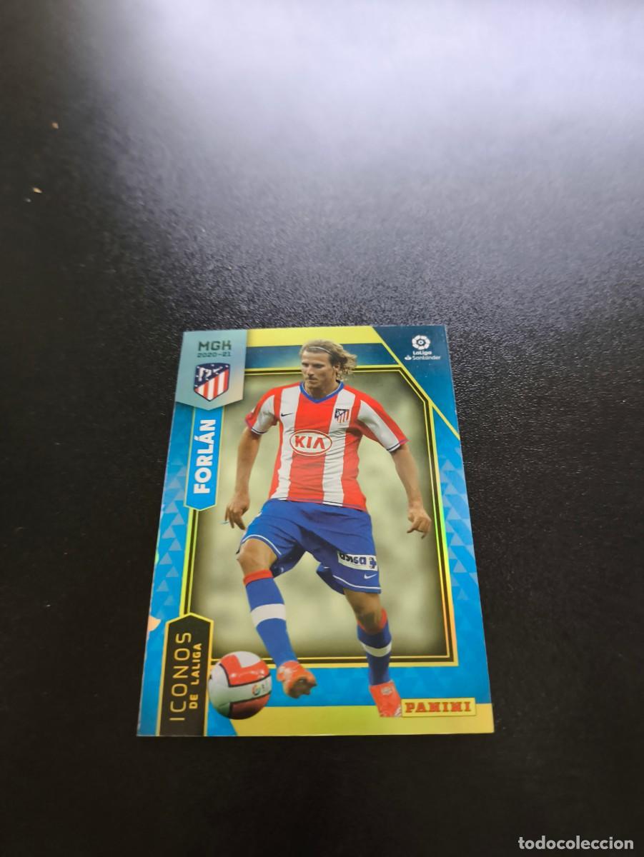 Cromos de f&uacute;tbol: 398 Diego Forl&aacute;n ATLETICO DE MADRID ICONOS PANINI LIGA MEGACRACKS MGK 2020 2021 20 21 NO ESTE