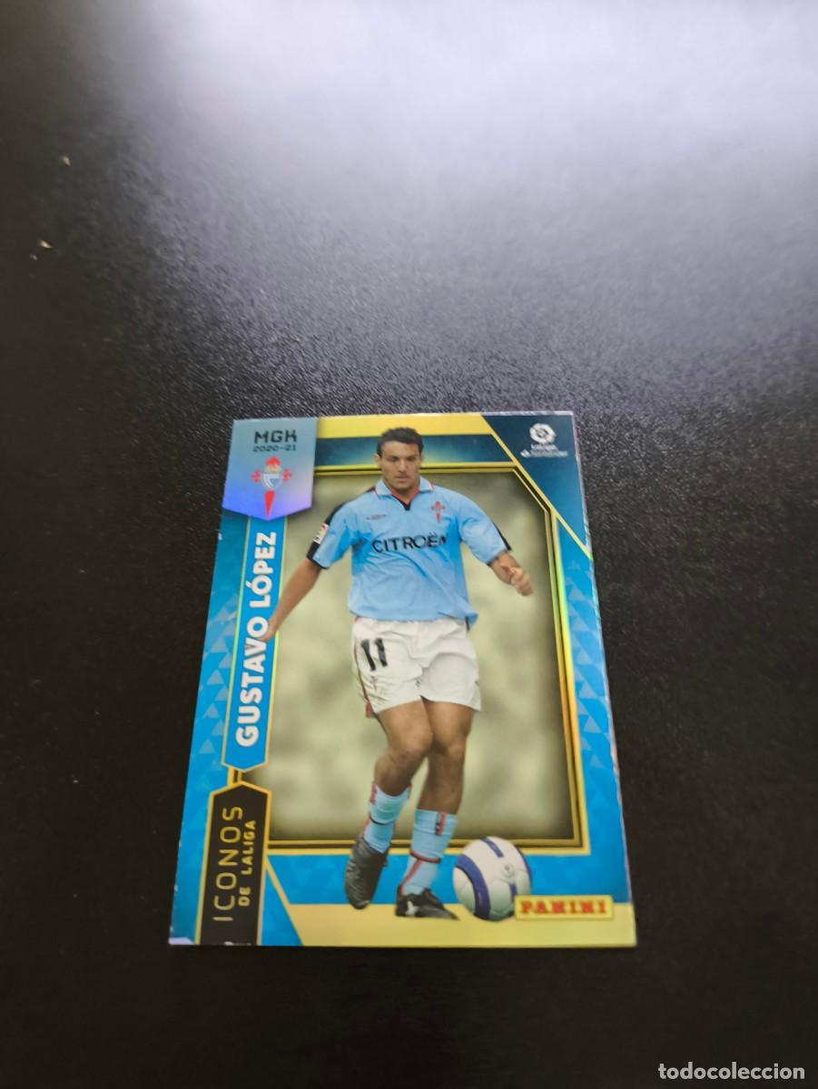 Cromos de f&uacute;tbol: 399 Gustavo L&oacute;pez CELTA ICONOS PANINI LIGA MEGACRACKS MGK 2020 2021 20 21 NO ESTE
