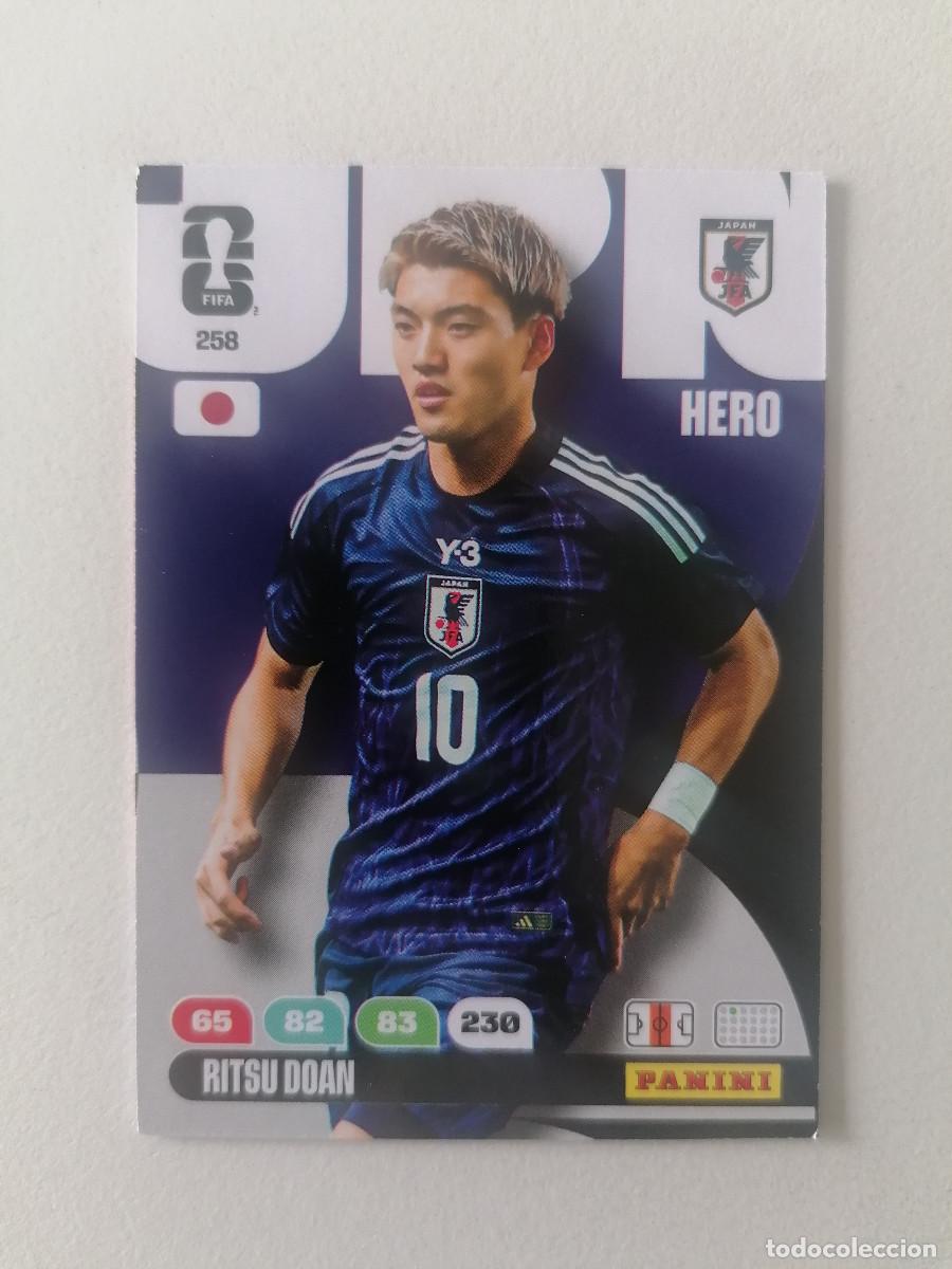 Cromos de f&uacute;tbol: 258 RITSU DOAN Hero World Cup 2026 Adrenalyn XL Panini