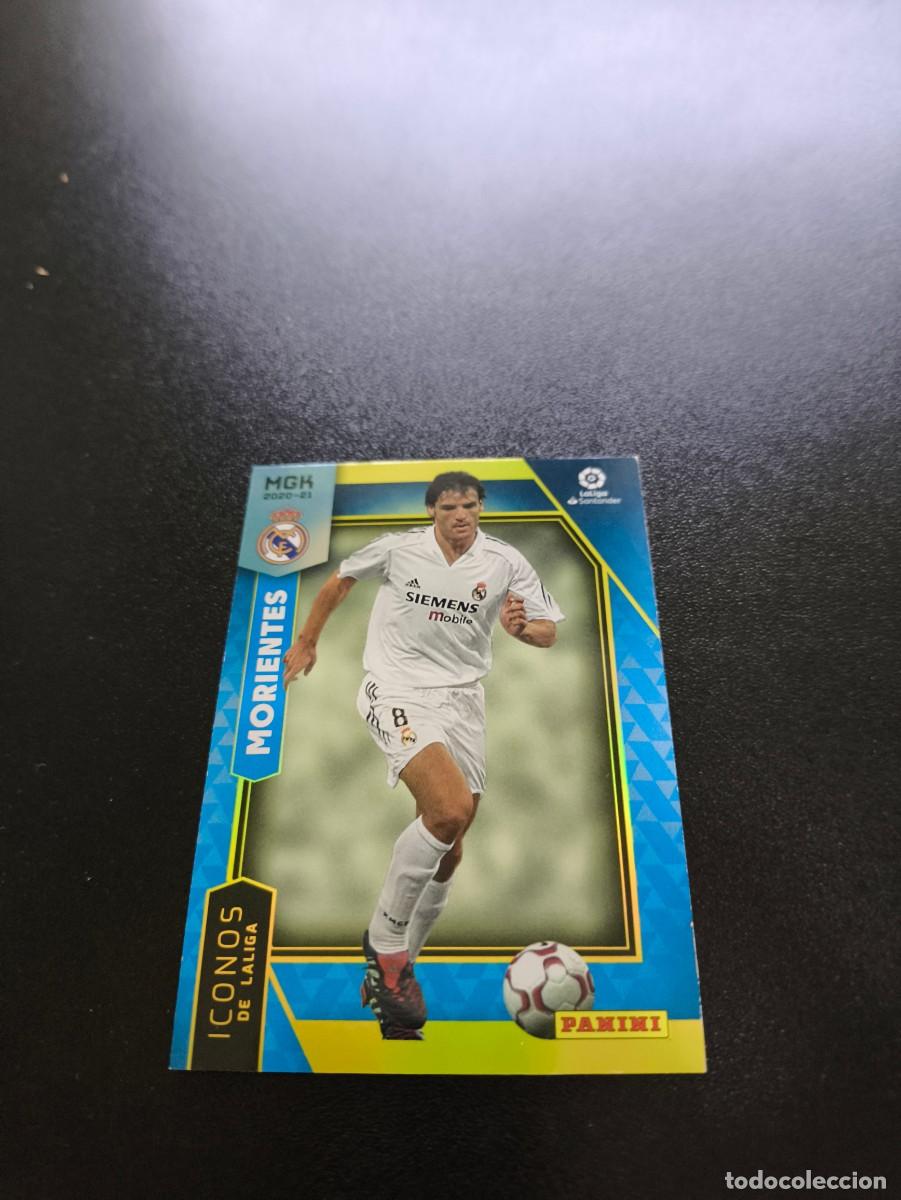 Cromos de f&uacute;tbol: 403 Fernando Morientes REAL MADRID ICONOS PANINI LIGA MEGACRACKS MGK 2020 2021 20 21 NO ESTE