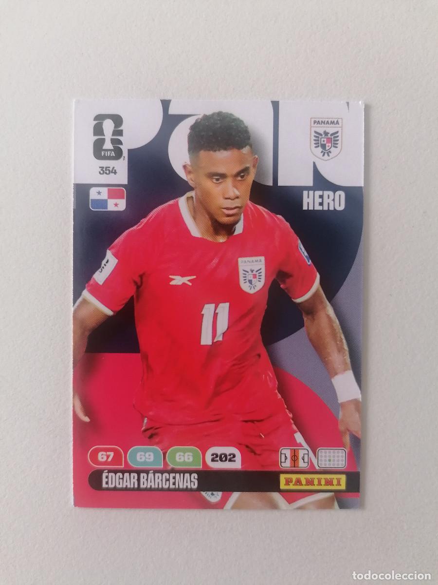 Cromos de f&uacute;tbol: 354 EDGAR BARCENAS Hero World Cup 2026 Adrenalyn XL Panini