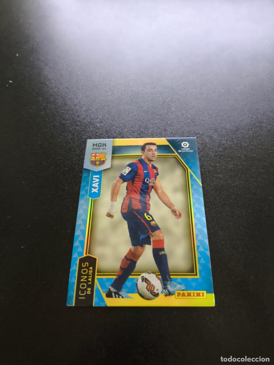 Figurine di Calcio: 413 Xavi Hern&aacute;ndez BARCELONA ICONOS PANINI LIGA MEGACRACKS MGK 2020 2021 20 21 NO ESTE
