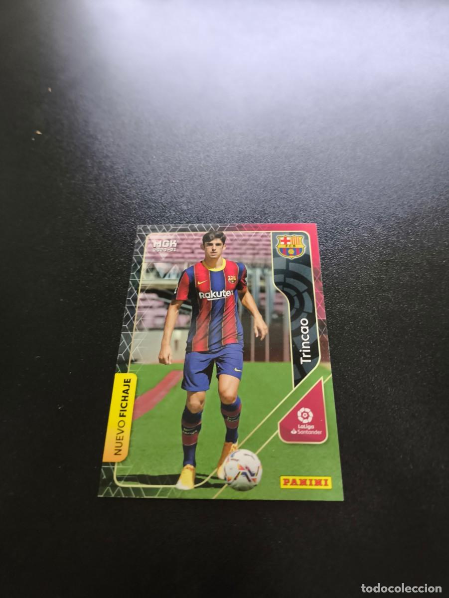 Figurine di Calcio: 415 Trincao BARCELONA NUEVO FICHAJE PANINI LIGA MEGACRACKS MGK 2020 2021 20 21 NO ESTE