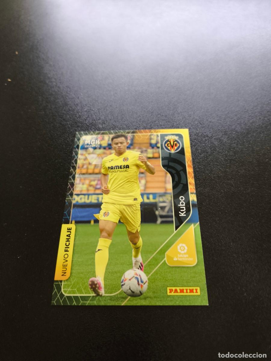 Figurine di Calcio: 429 Kubo VILLARREAL NUEVO FICHAJE PANINI LIGA MEGACRACKS MGK 2020 2021 20 21 NO ESTE