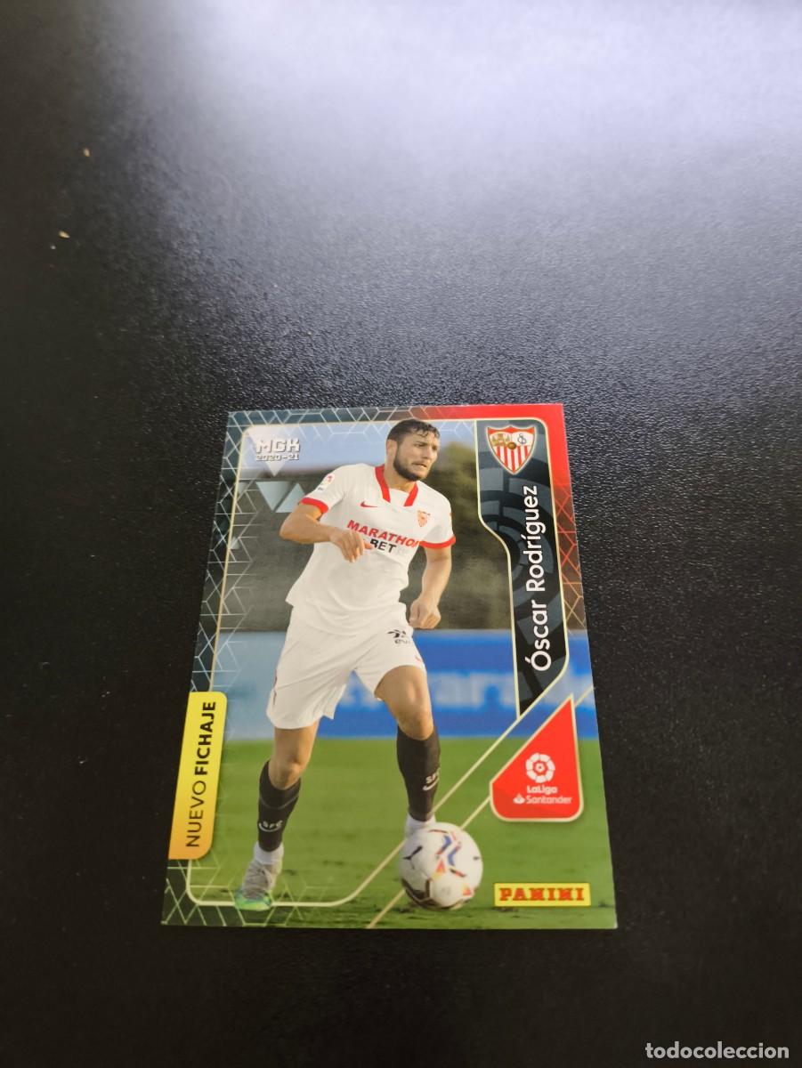 Cromos de f&uacute;tbol: 438 &Oacute;scar Rodr&iacute;guez SEVILLA NUEVO FICHAJE PANINI LIGA MEGACRACKS MGK 2020 2021 20 21 NO ESTE
