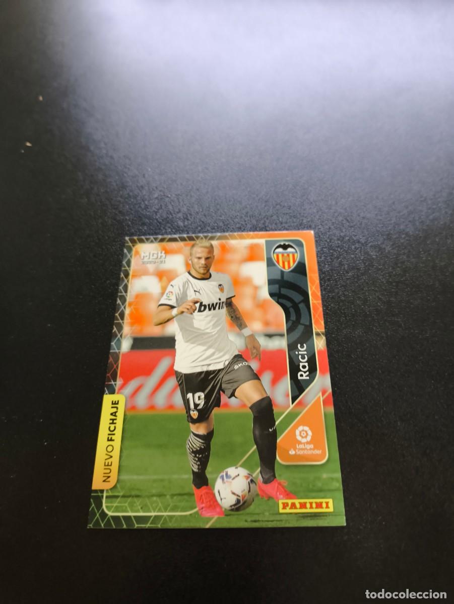 Cromos de f&uacute;tbol: 445 Racic VALENCIA NUEVO FICHAJE PANINI LIGA MEGACRACKS MGK 2020 2021 20 21 NO ESTE