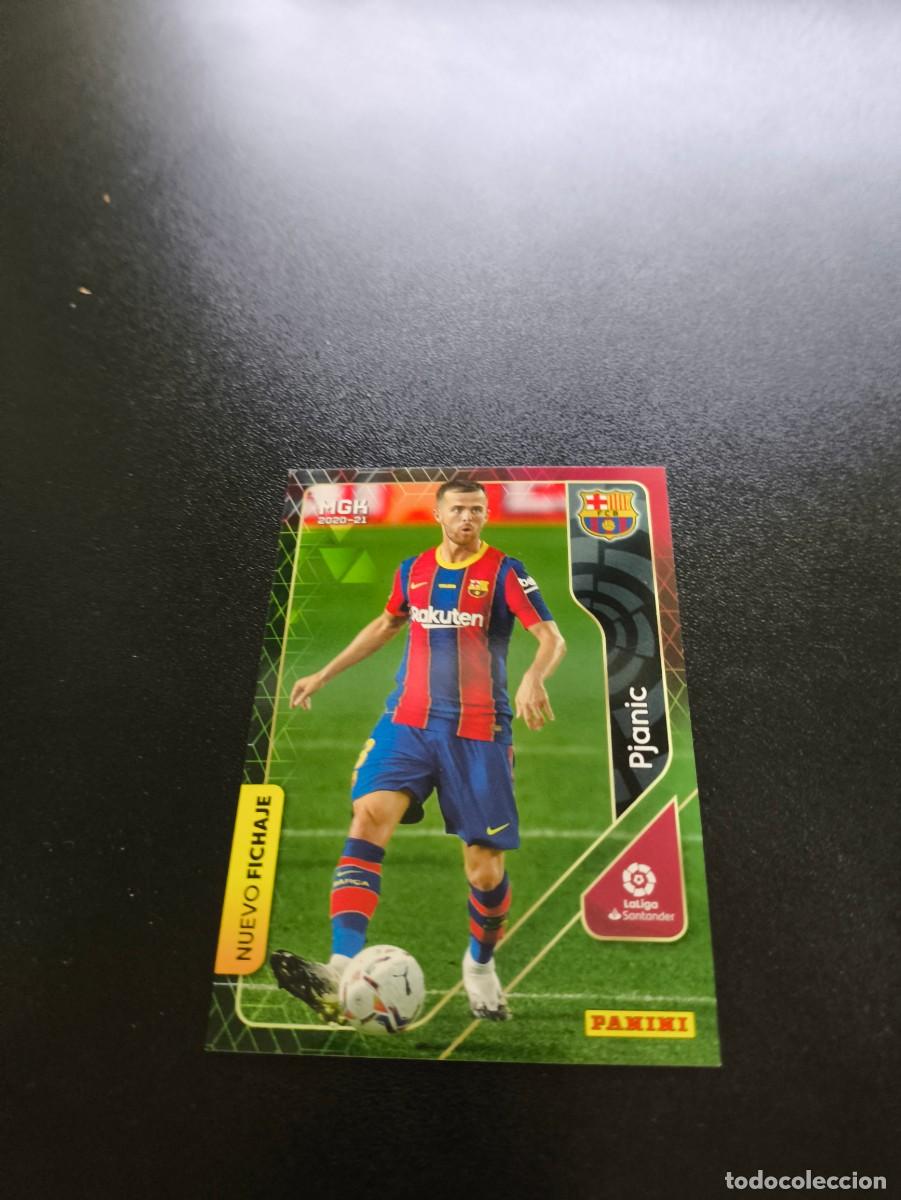 Cromos de f&uacute;tbol: 447 Miralem Pjanic BARCELONA NUEVO FICHAJE PANINI LIGA MEGACRACKS MGK 2020 2021 20 21 NO ESTE