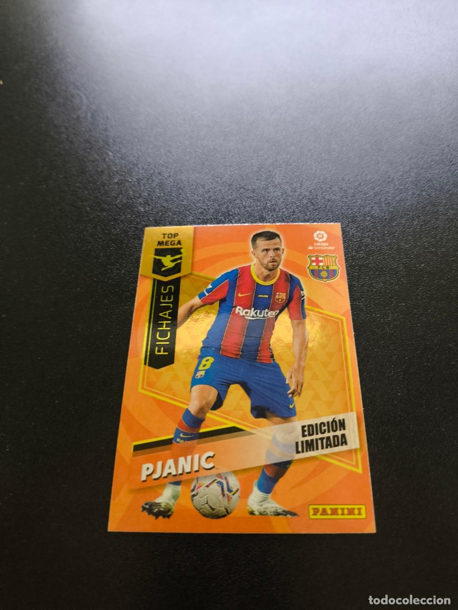 Cromos de f&uacute;tbol: Miralem Pjanic BARCELONA EDICION LIMITADA PANINI LIGA MEGACRACKS MGK 2020 2021 20 21 NO ESTE