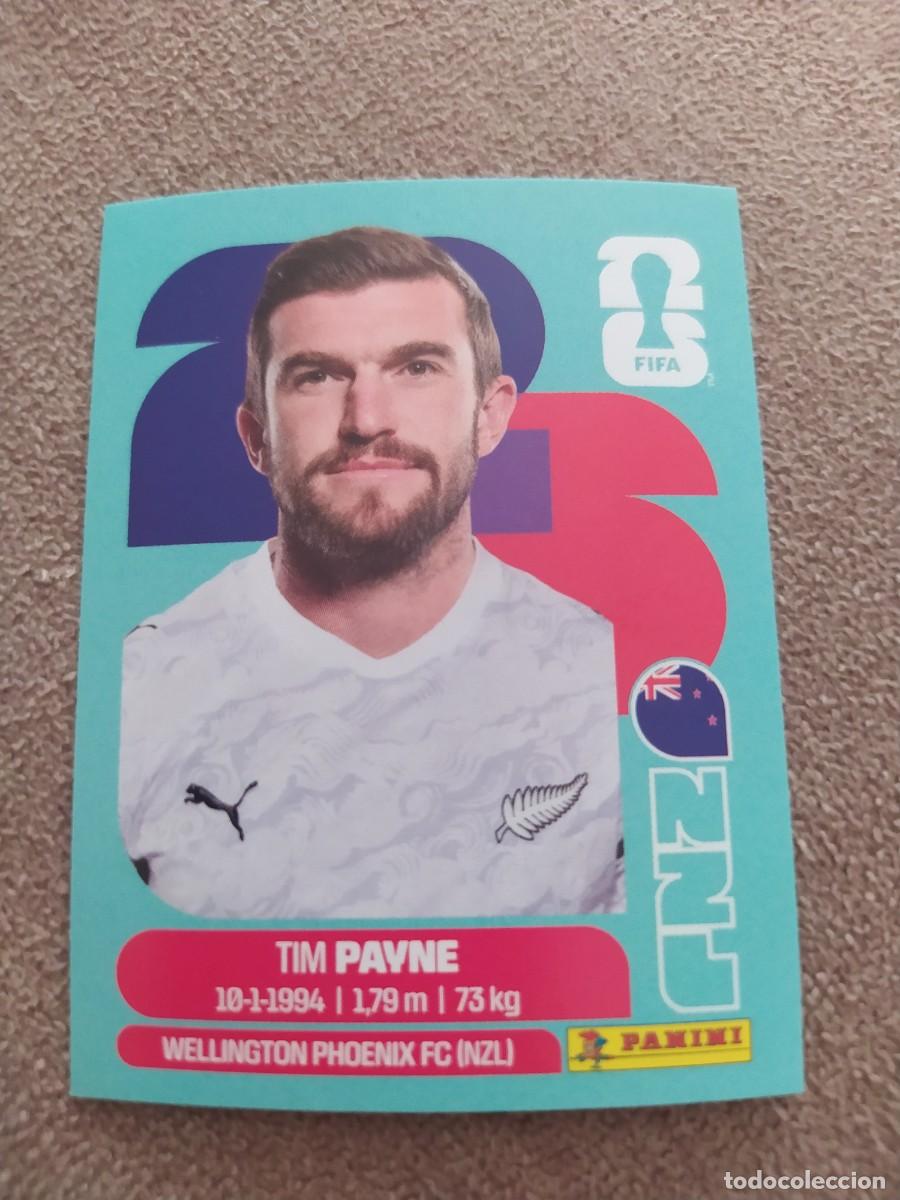 Cromos de f&uacute;tbol: NZL 06 Tim PAYNE 6 Nueva Zelanda mundial 2026 panini