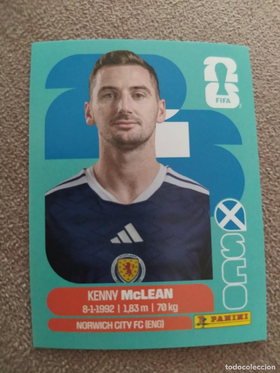 Figurine di Calcio: SCO 16 Kenny McLEAN Escocia mundial 2026 panini