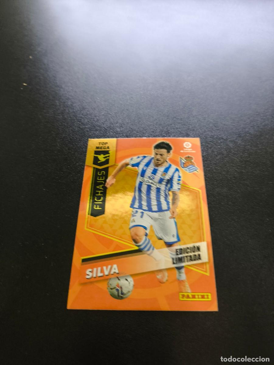 Cromos de f&uacute;tbol: David Silva REAL SOCIEDAD EDICION LIMITADA PANINI LIGA MEGACRACKS MGK 2020 2021 20 21 NO ESTE